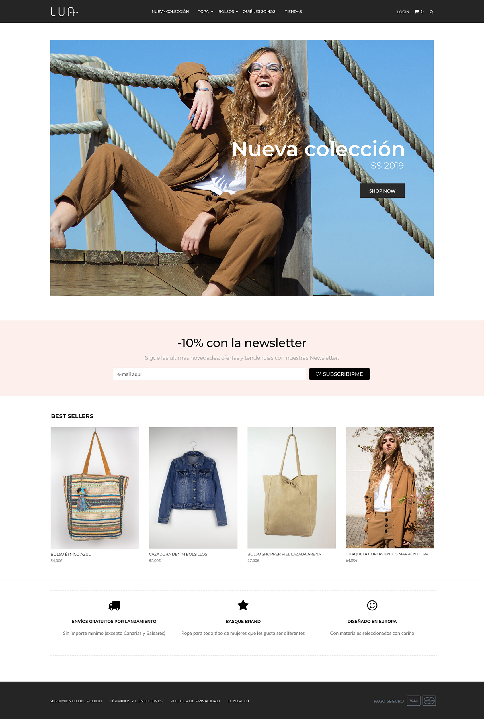 Shop online Lua Basque